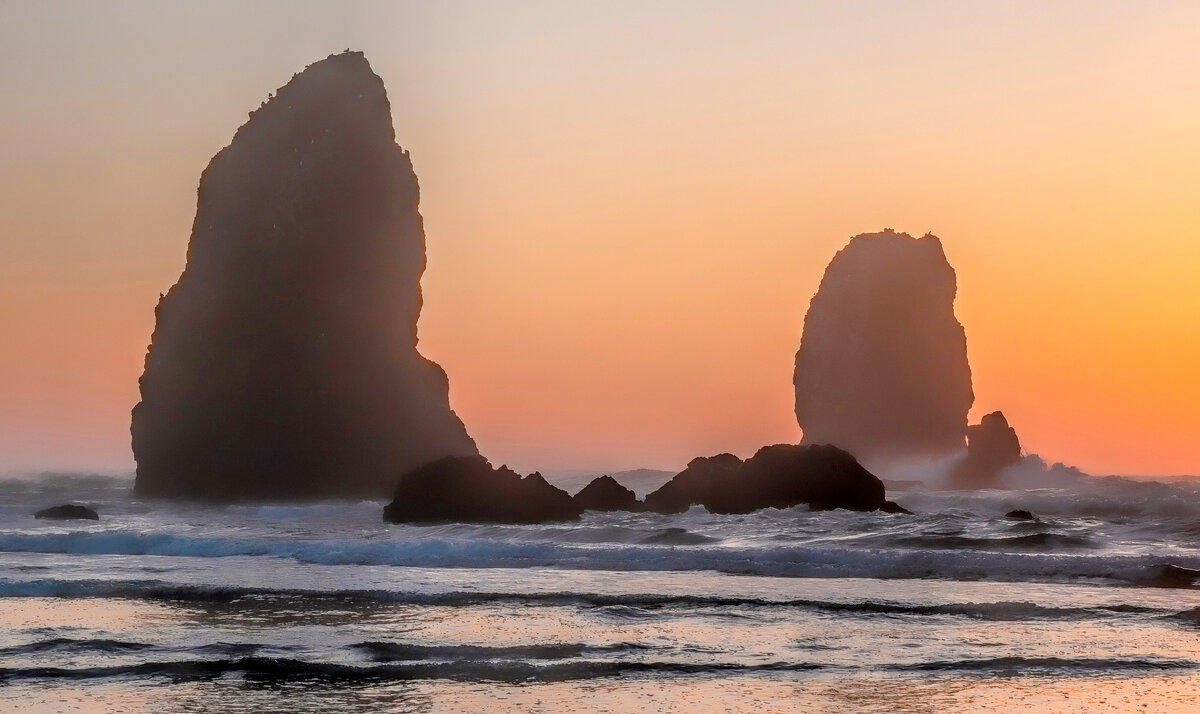 Ocean on the rocks - из серии "по волнам моей памяти") - Oregon - Сергей Жидков 