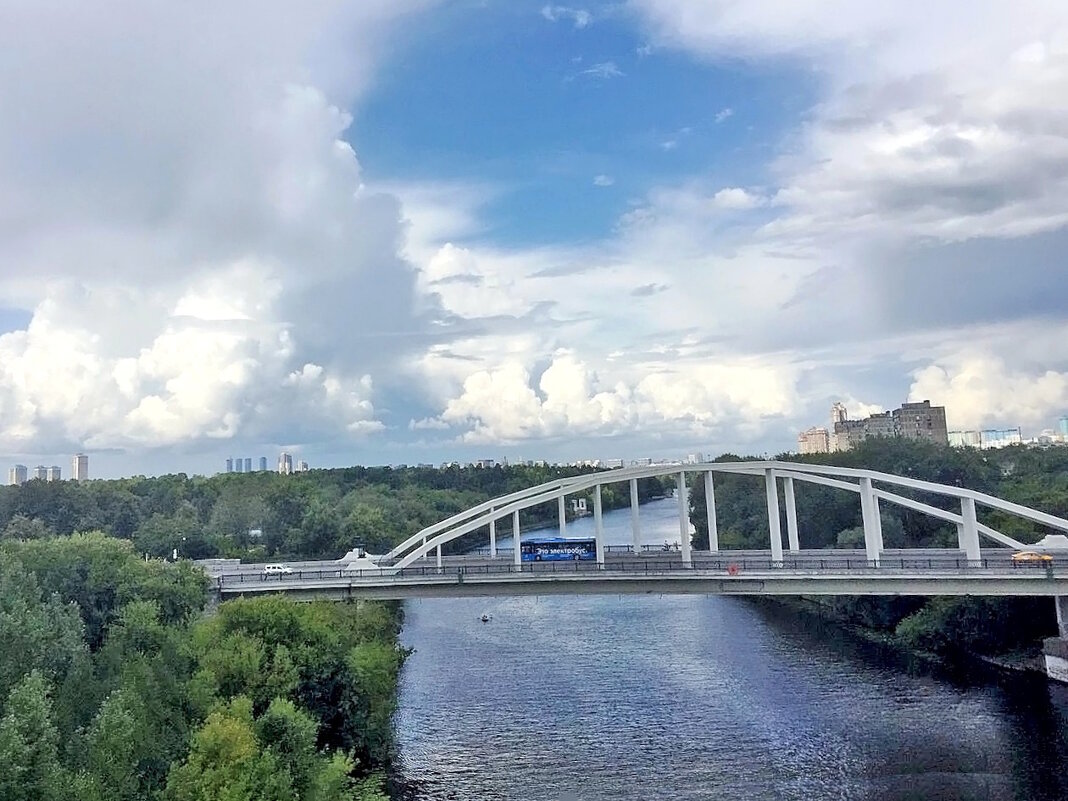 Хорошёвский мост в Москве - Ольга Довженко