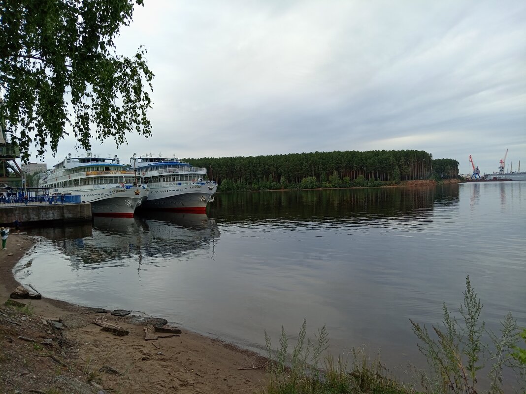 Пристань в Чайковском - Надежда 