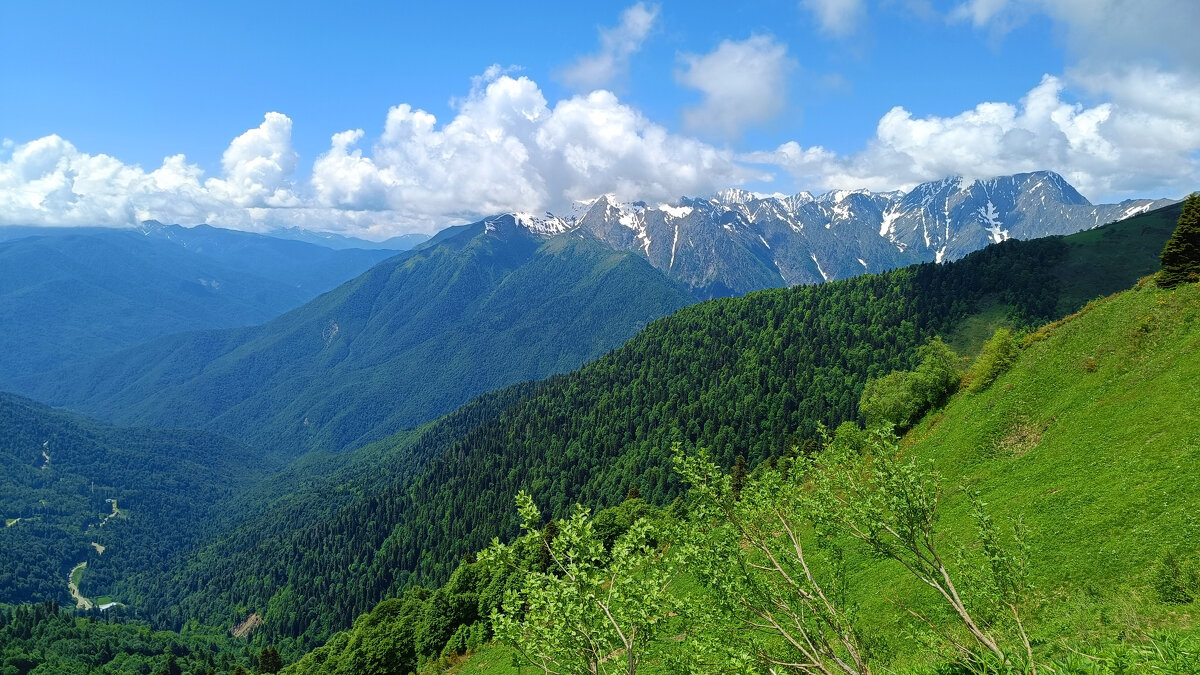 Кавказские горы - Александр Ульныров