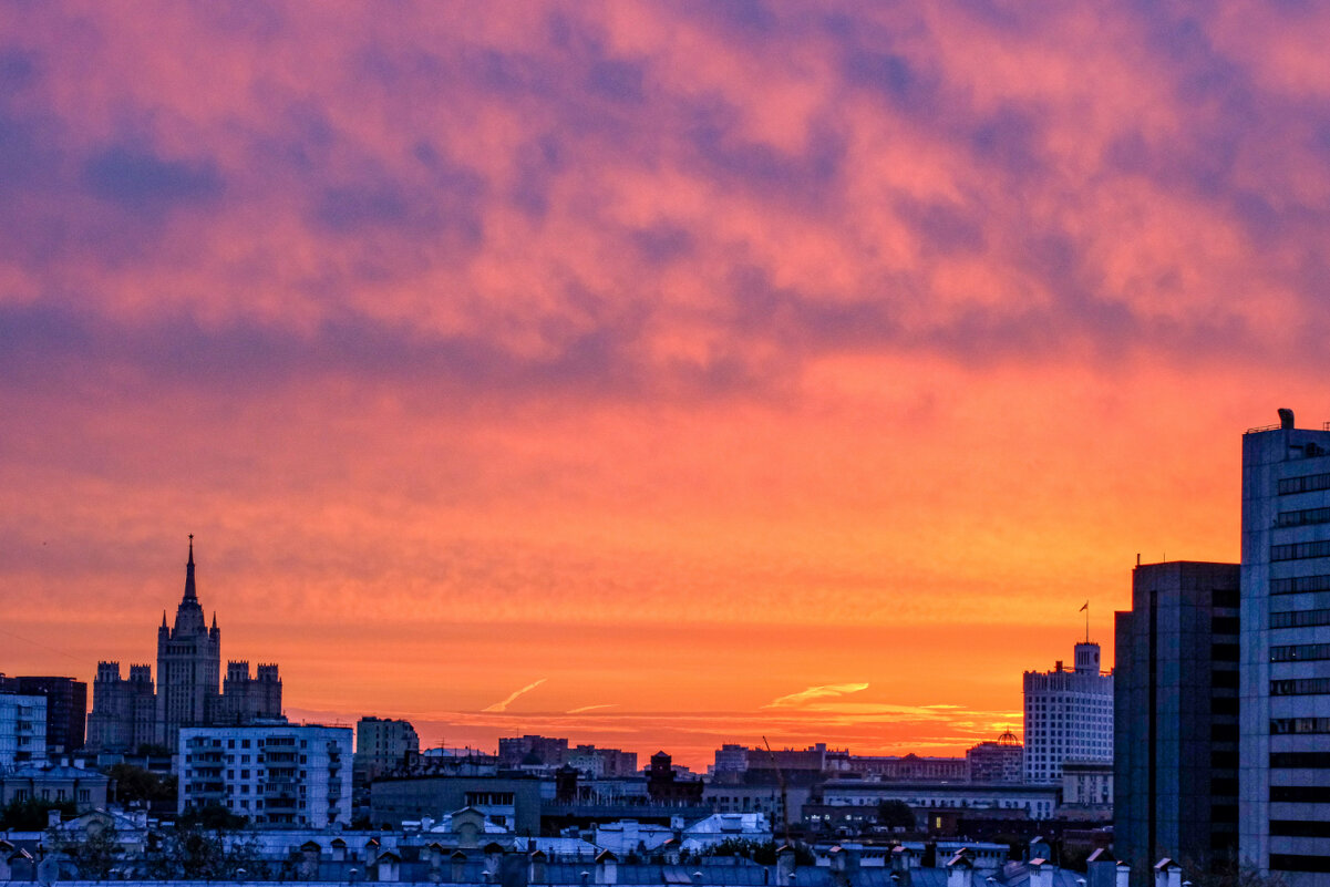 Закат в Москве - Георгий А