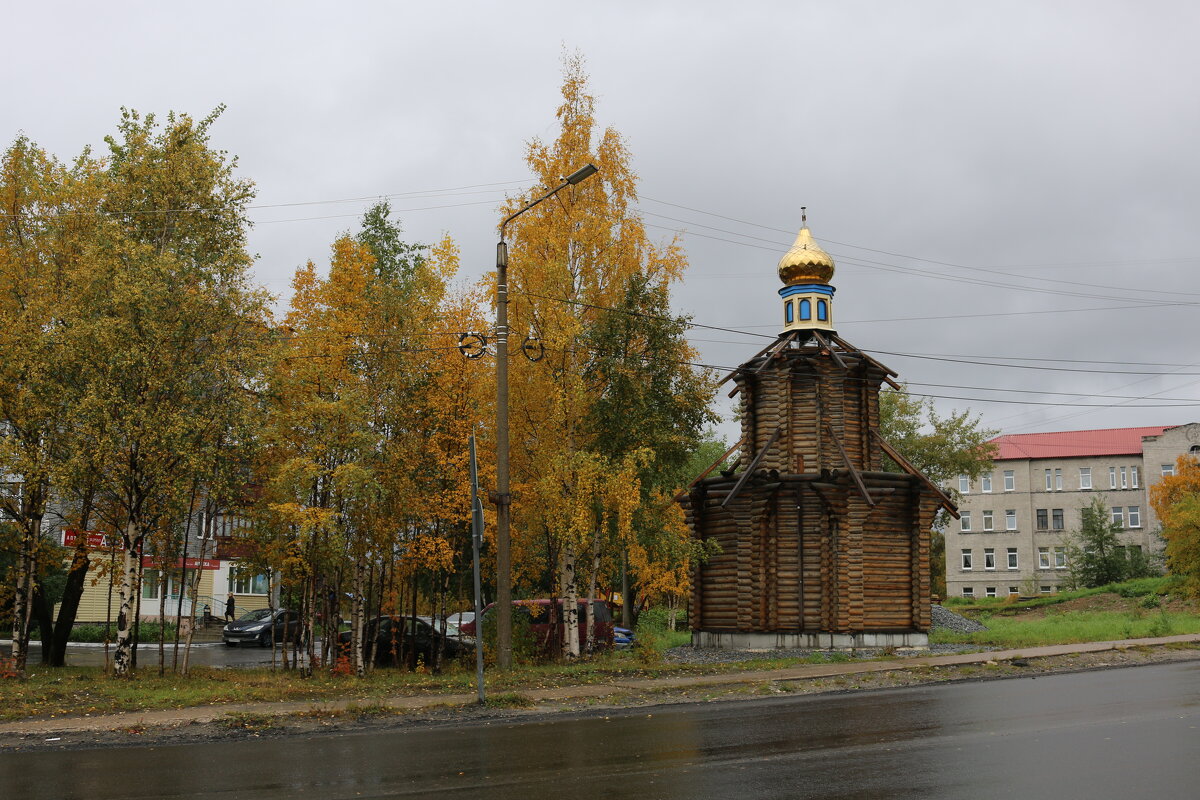 Строящаяся часовенка - Ольга 