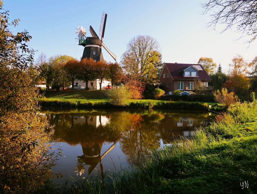 Wilhelmsburger Windmühle "Johanna" (1875) - Nina Yudicheva