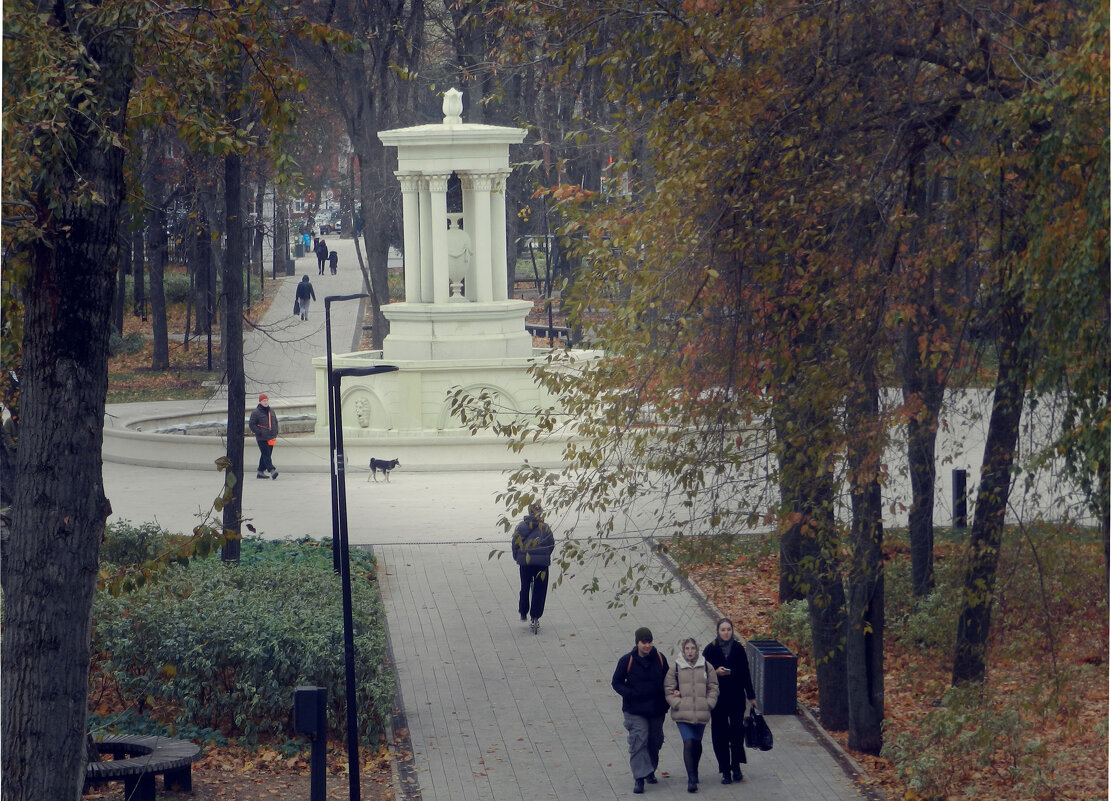 фонтан в парке - Лера 