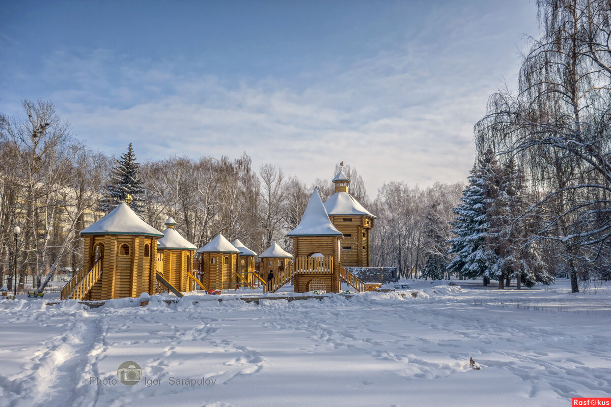 Детский игровой городок Старая крепость. - Игорь Сарапулов