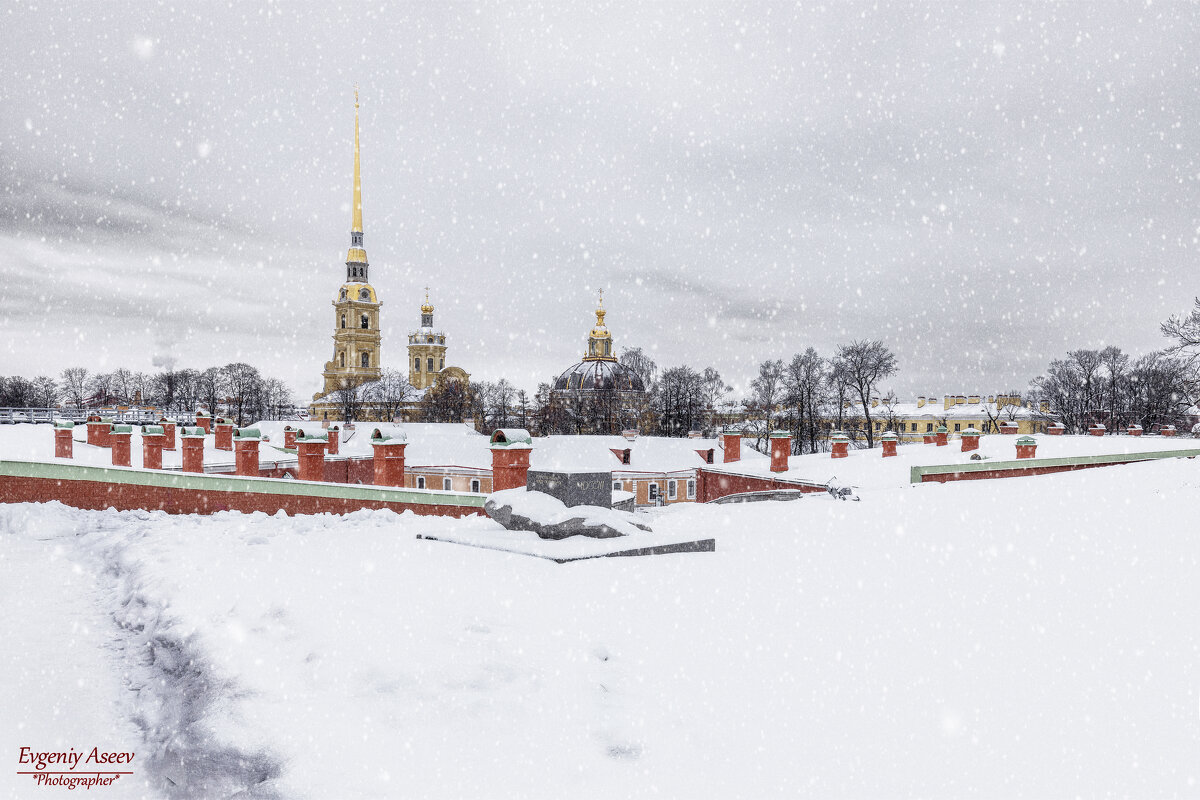 Зимний день в Петропавловке - Евгений 