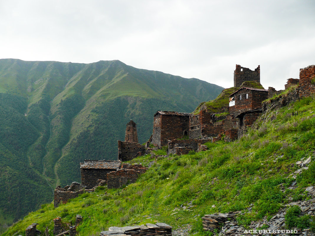 Тушетинская деревня - Квавло - Malkhaz Gelashvili