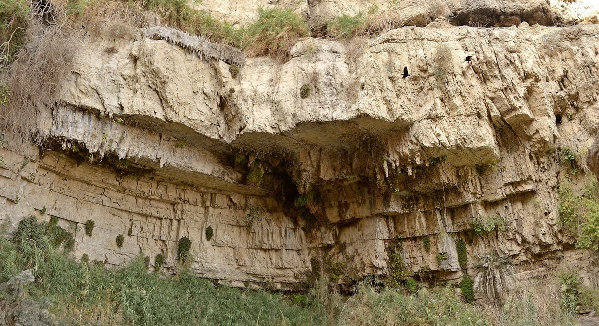 Скальная структура в районе водопада Шуламит на ручье Давида, Эйн-Геди - Борис Ржевский