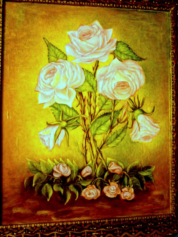 розы белые - Татьяна Зеленковская 