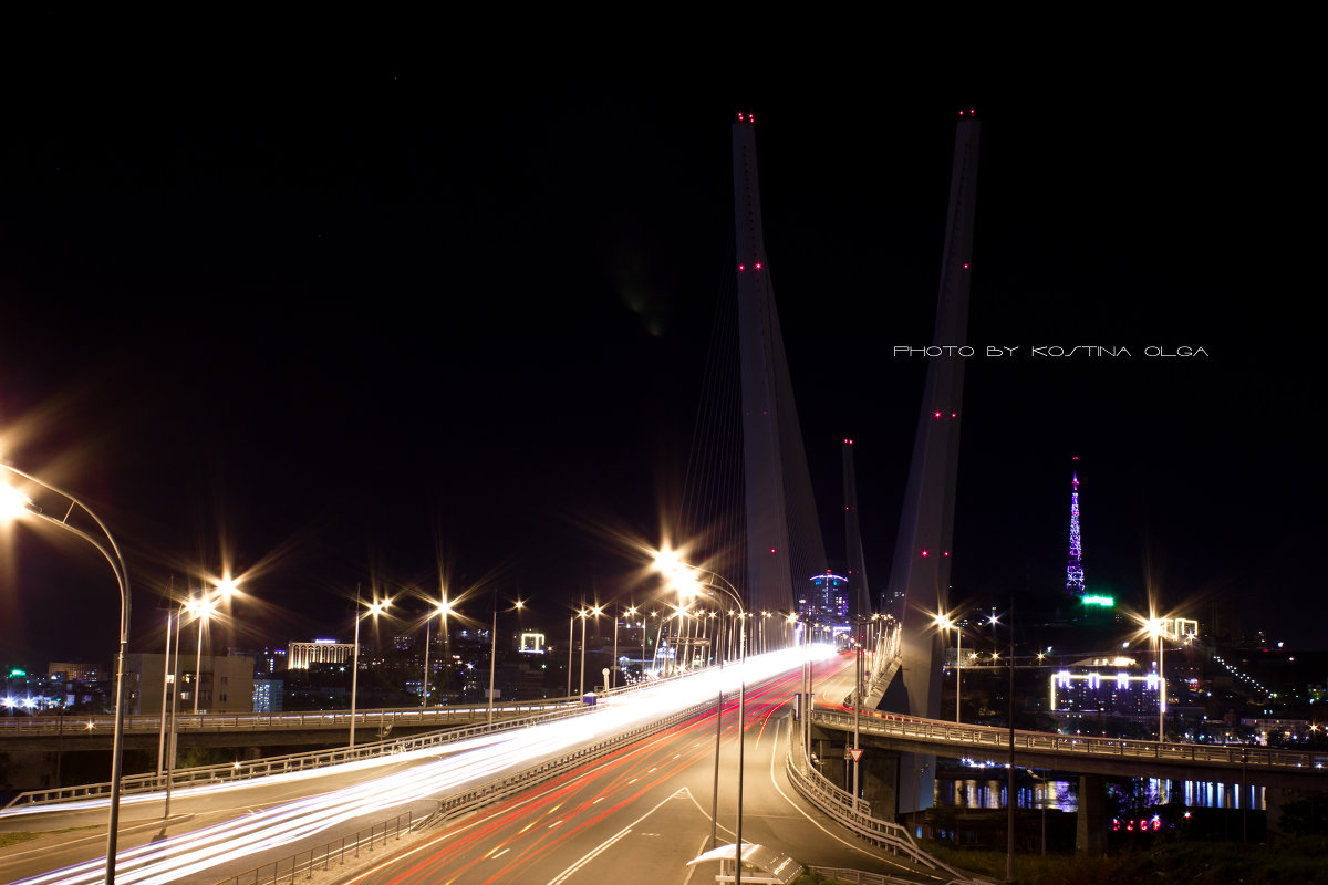 Владивосток. Мост через бухту "Золотой Рог" - Оля 