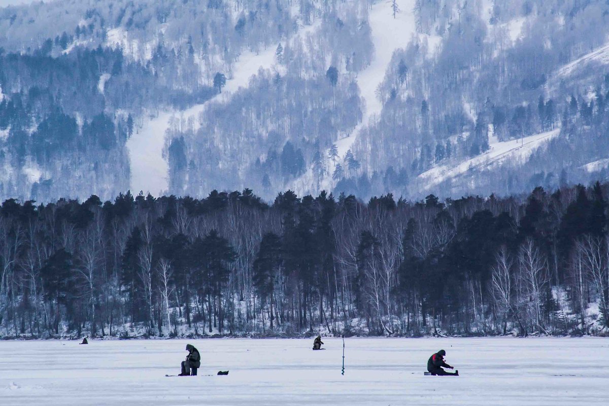 Зимняя рыбалка - игорь козельцев