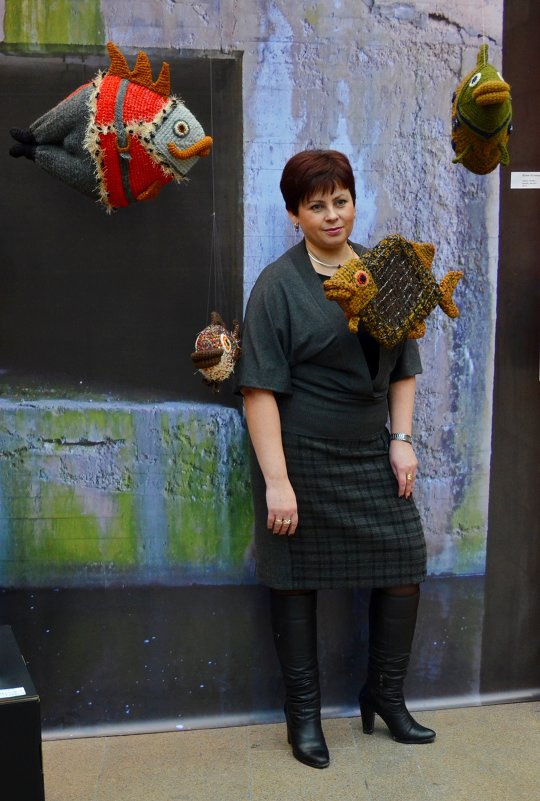 На выставке &quot;Кукол - 2014&quot; в Москве - Елена Зинякова