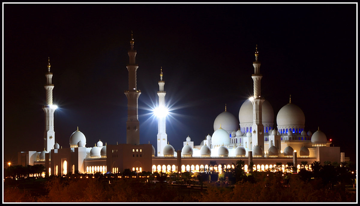 Мечеть Шейха Заеда в Абу-Даби (ОАЭ) - Евгений Печенин