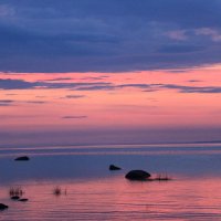 Закат на Финском заливе. :: Ирина 