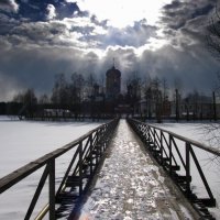 Дорога к храму.. :: Алексей Сараев