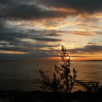 Осенний закат :: ПетровичЪ,Владимир Гультяев