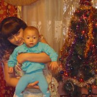На новый год... с  сыночком)))) :: Анастасия Гайдай