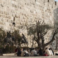 Jerusalem.    vstreha Drevnosti i iunosti. :: susanna vasershtein