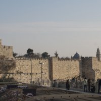 Jerusalem.Vid s mosta u Jaffskih vorot. :: susanna vasershtein