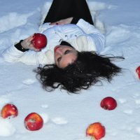 Яблоки на снегу :: Дмитрий Зотов