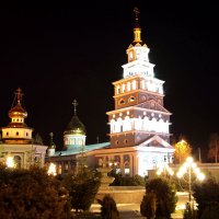 Православная церковь в Рождественскую ночь. Ташкент. :: Леонид 