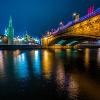 Москва ночная... :: Александр Казаков