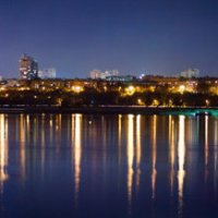 Панорама ночного Волгограда :: Андрей Мохов