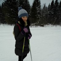 я на лыжах :: Екатерина Зуева