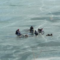 Особенности зимней рыбалки :: Алла Рыженко