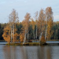 Осенний остров. Октябрь :: Юрий Цыплятников