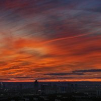 небо над городом после заката :: Вадим Доронин