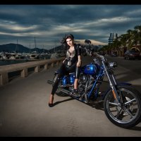 Harley-Davidson &amp; Beauty :: Лола Пидлуская