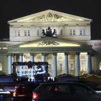 моя Столица ночная Москва (Большой театр) :: юрий макаров