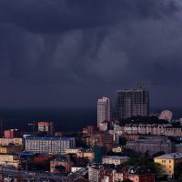 Тайфун наступает ( Владивосток ) :: Дмитрий . Вечный дождь .
