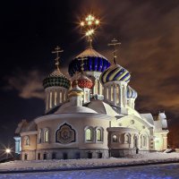 Москва патриаршия(ночь) :: юрий макаров