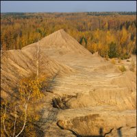 Золотая Осень в Суворовской песочнице :: Михаил Розенберг