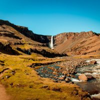 водопад Хенгифосс в Исландии :: Вячеслав Ковригин