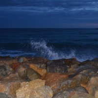 Ночное Средиземное море (2) :: Ирина Дыкина