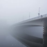 Мост через реку Везер. :: Евгений Мельников