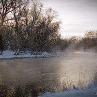 Река в мороз :: Евгений Гармаш