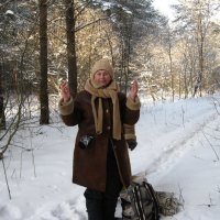 Отдых в зимнем лесу :: Нина Червякова