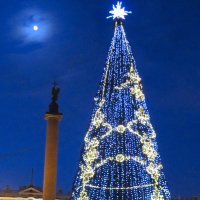Новогодняя ёлка на Дворцовой площади :: Александр 