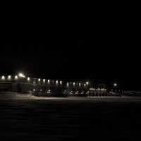 Новосибирская ГЭС (ночной вид) :: Максим Антонцев
