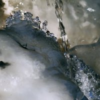 бурлящая вода во льду :: Наталья Крюкова