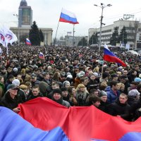 Митинг Народного Ополчения Донбасса. :: Дмитрий тчк.