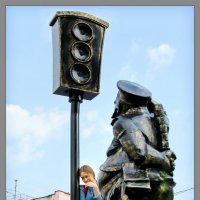Памятник ПЕРВОМУ светофору :: Виктор Крейдер