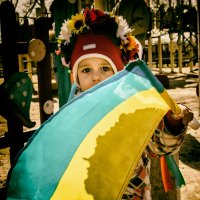 Детский флэш-моб против войны 1 :: Alexander Portniagyn