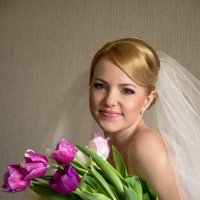 Невеста с тюльпанами :: Валерия Терзиогло