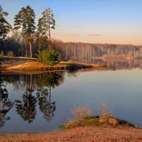 Утро на Чёрном озере... :: Андрей Войцехов