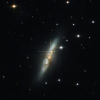 Сверхновая в галактике М82 (Созвездие Большая Медведица) :: Алексей Поляков